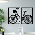 Cycle Wooden Wall Art – Vintage Wall Decoration for Home & Office