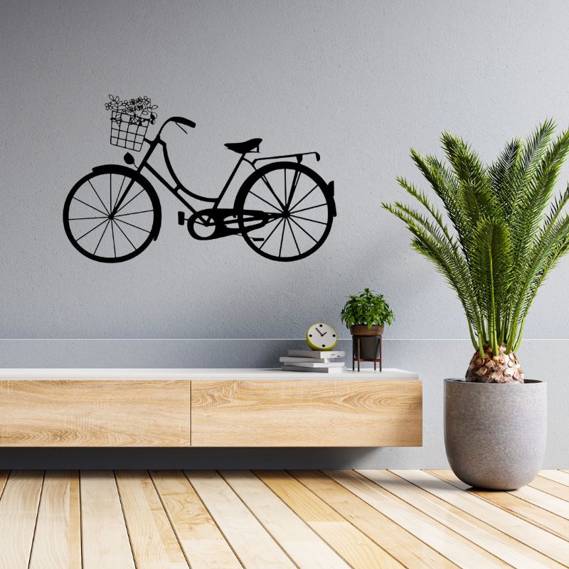 Cycle Wooden Wall Art - Wall Decoration for Home & Office