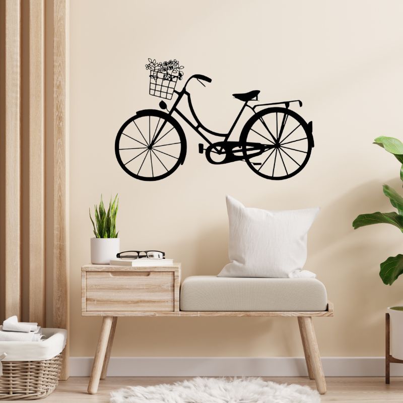 Cycle Wooden Wall Art - Wall Decoration for Home & Office