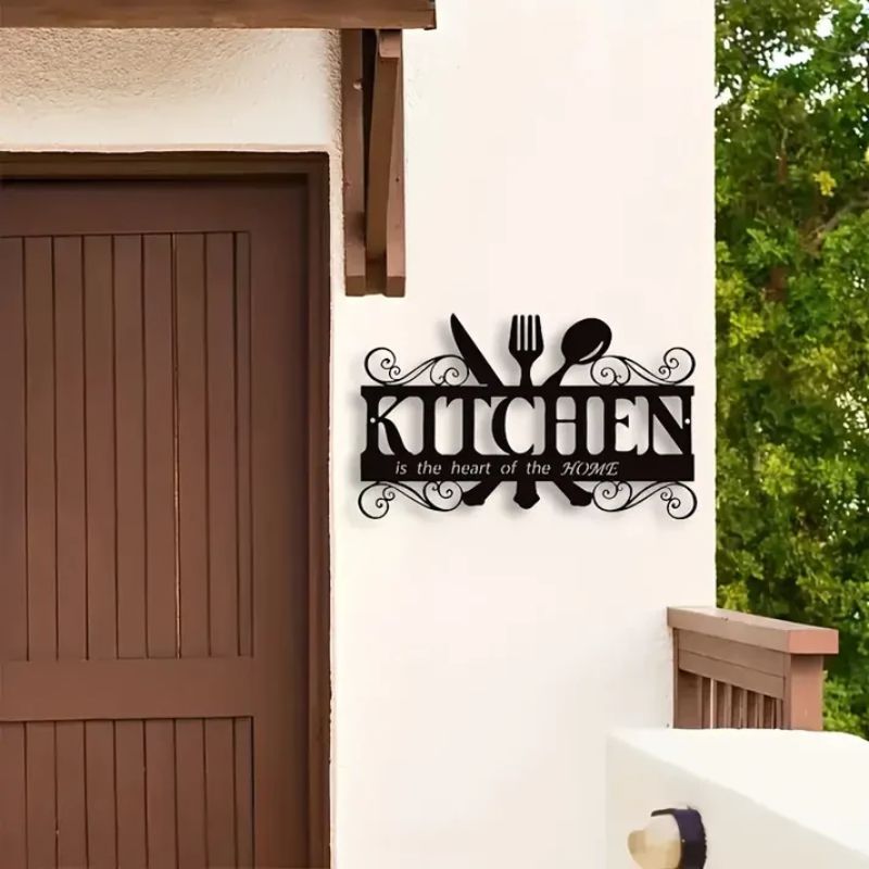 Premium Acrylic Kitchen Wall Art – “The Kitchen is the Heart of the Home”