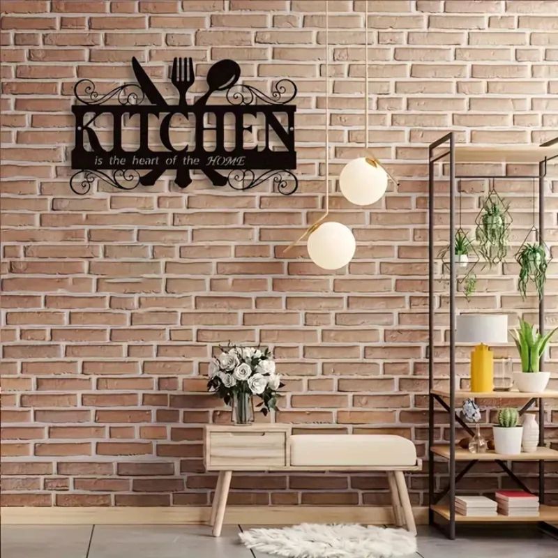 Premium Acrylic Kitchen Wall Art – “The Kitchen is the Heart of the Home”