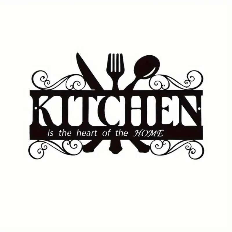 Premium Acrylic Kitchen Wall Art – “The Kitchen is the Heart of the Home”